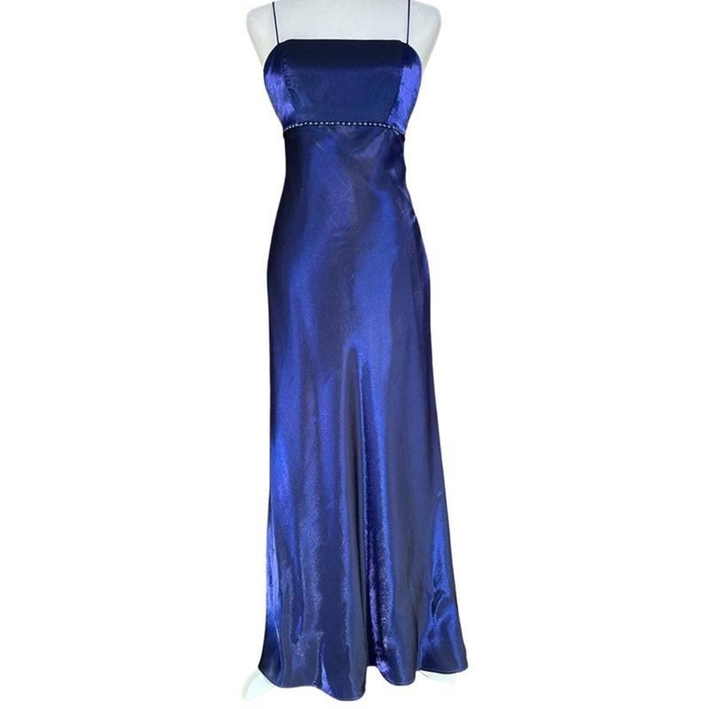 GORGEOUS IRIDESCENT 90s FORMAL DRESS